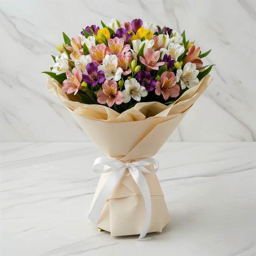 Букет цветов из: Альстромерии в Кадникове