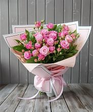 Букет Розовый кустик в Кадникове