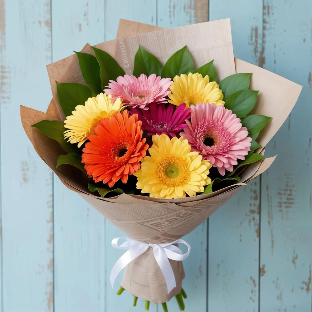Букет цветов из: Герберы в Кадникове