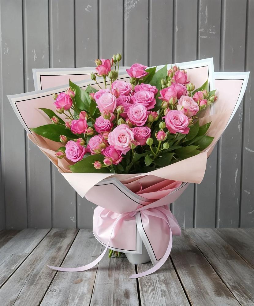 Букет Розовый кустик в Кадникове