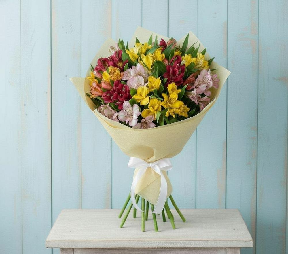 Букет цветов из: Альстромерии в Кадникове