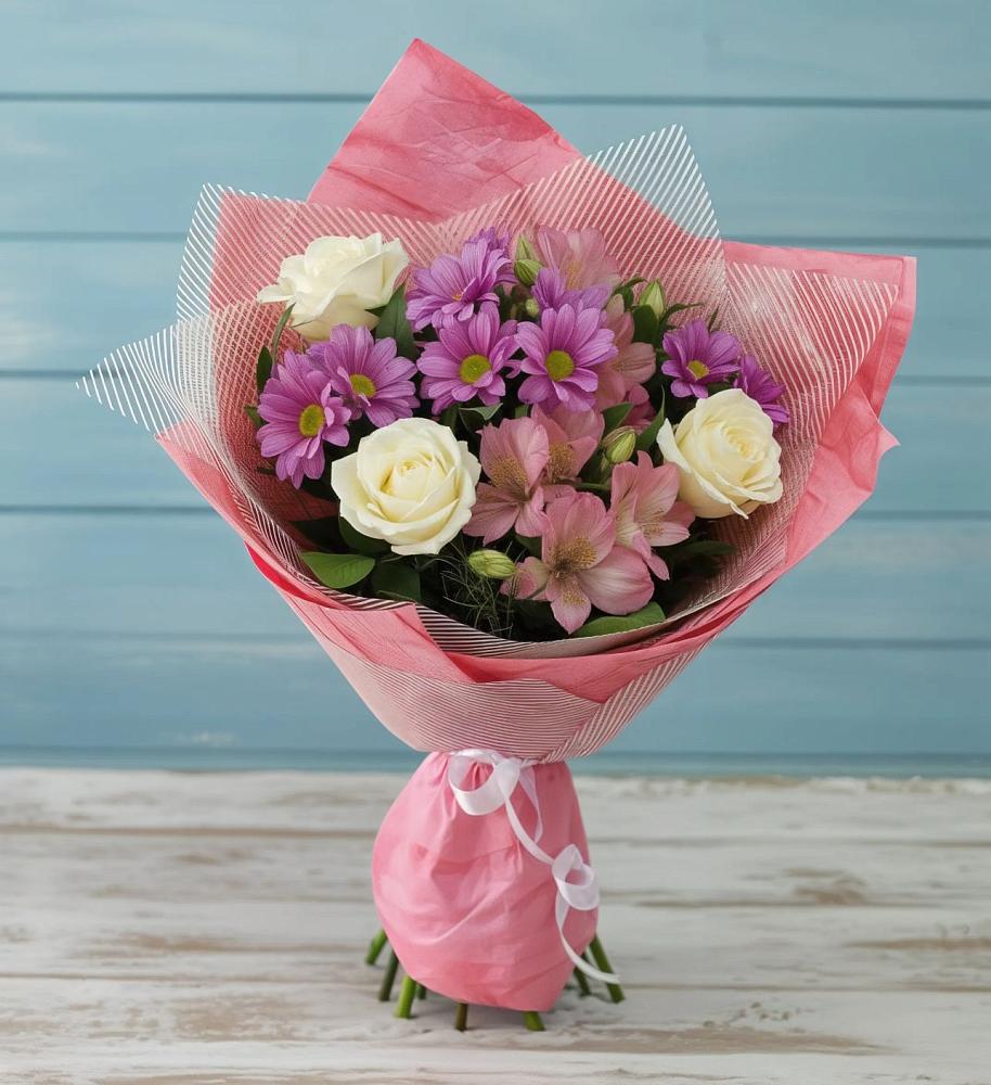 Букет цветов из: Герберы в Кадникове