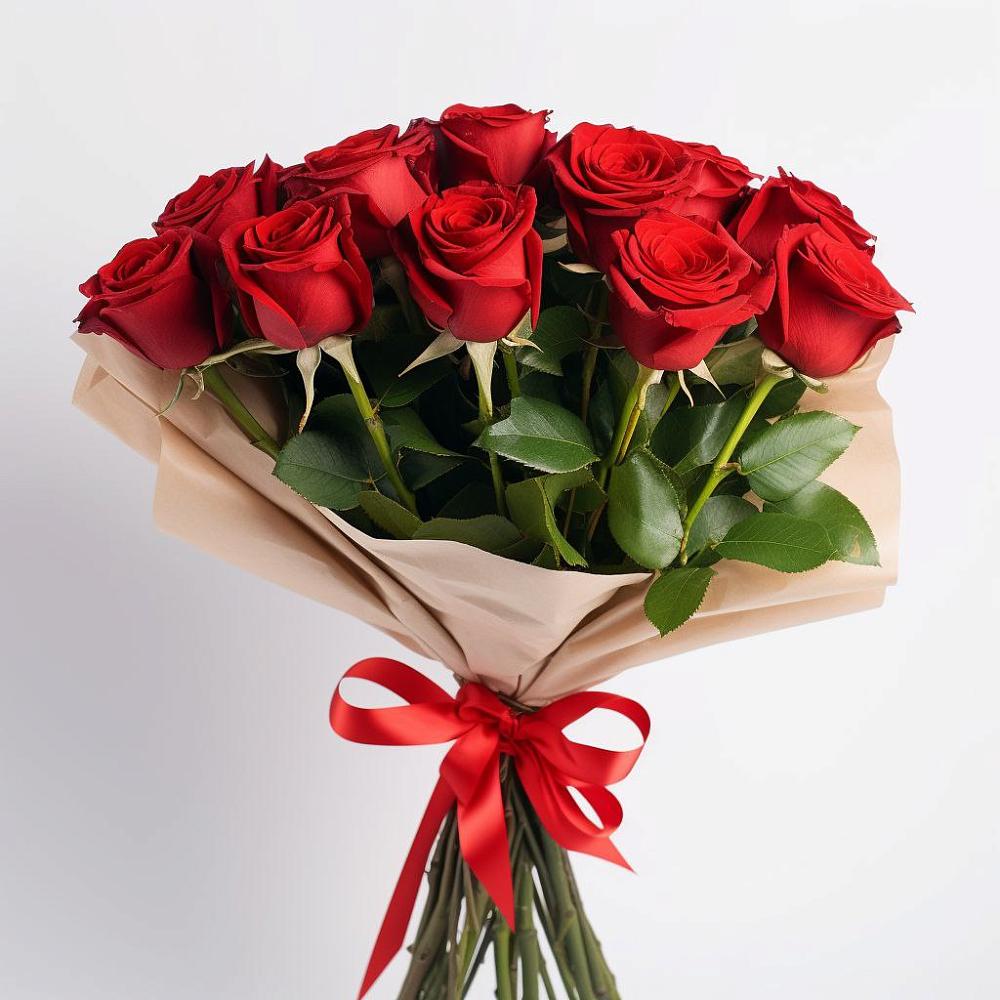Букет 11 Красных роз Эдлесс Лав в Кадникове